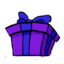 Gift purple (Thunder Party)