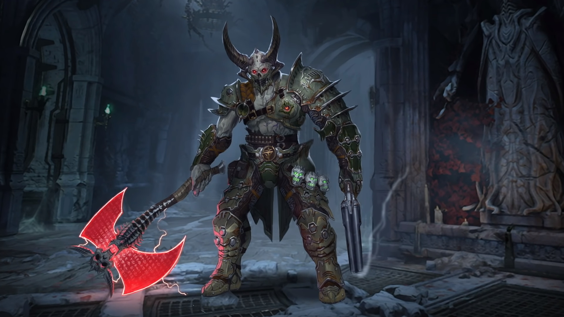 Doom eternal мародер обои