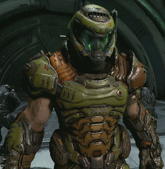 Doomguy Without Helmet