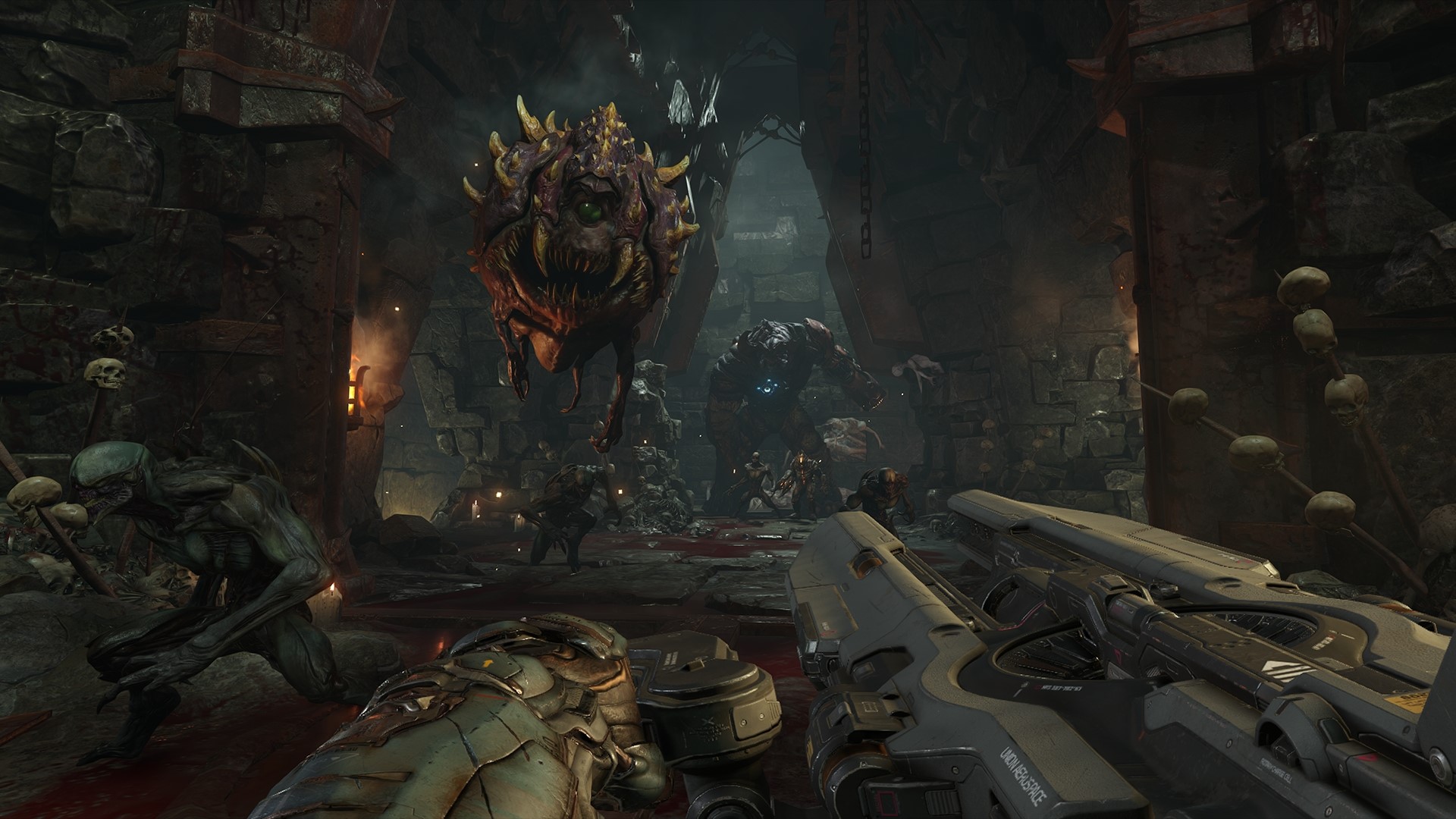 Resultado de imagen para DOOM 2016 screenshot