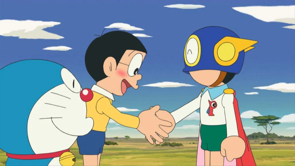 Doraemon and Perman's Close Call Doraemon Wiki Fandom