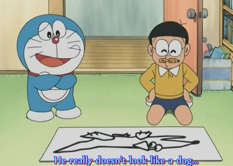 doraemon robot dog