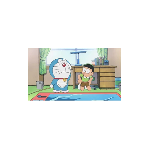The Fishing Pond in My Study Room | Doraemon Wiki | FANDOM ...