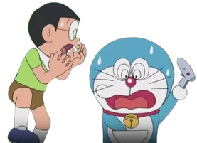 Image result for doraemon helps nobita images