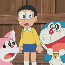 Wallpaper Pokonyan Doraemon Here Pure Cat In Pompoko Nyan Doraemon Desktop Wallpaper