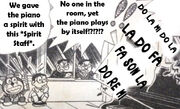 Ghost piano