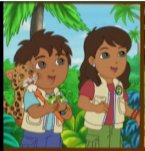 Image - Diego, Alicia y Pequeño Jaguar.PNG | Dora's adventures Wiki ...