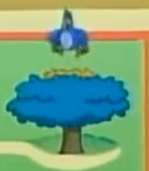 Little blue tree