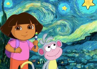 Vamos A Pintar Dora The Explorer Wiki Fandom