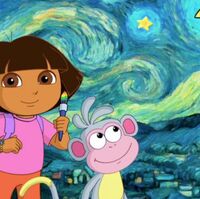 Vamos A Pintar Dora The Explorer Wiki Fandom