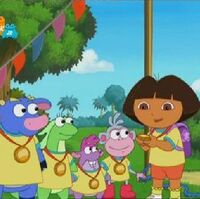 We Re A Team Dora The Explorer Wiki Fandom