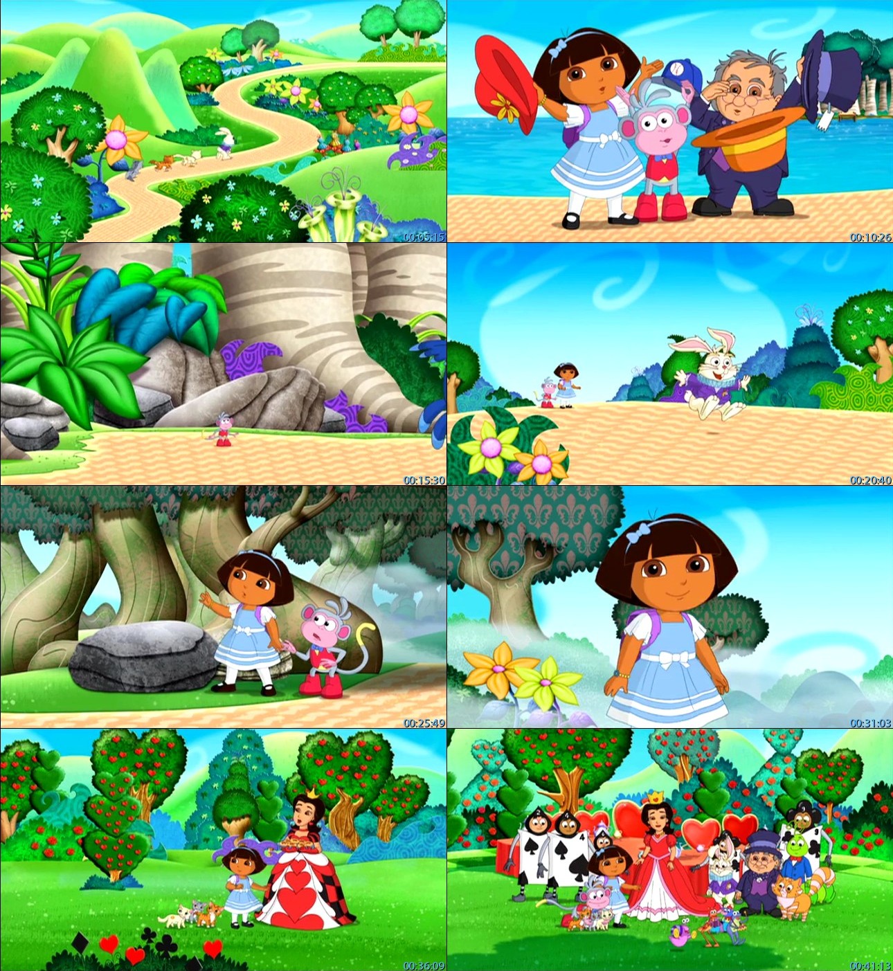 Image - Dora the Explorer Dora in wonderland screenshot.jpg | Dora the