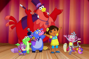 Dora S Rainforest Talent Show Dora The Explorer Wiki Fandom