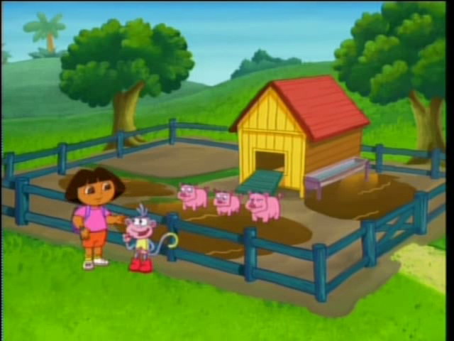 Dora The Explorer Three Little Piggies Three Little Piggies | Dora the Explorer Wiki | FANDOM powered by Wikia