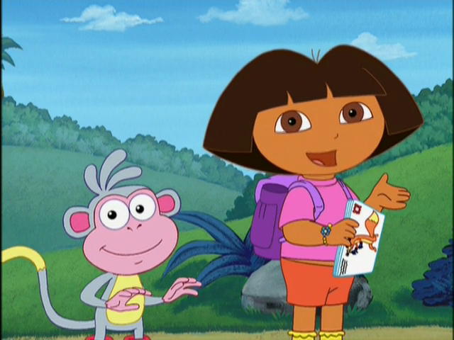 Dora The Explorer A Letter For Swiper Image - On way to give letter to swiper.png | Dora the Explorer Wiki