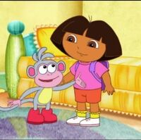 dora kisscartoon