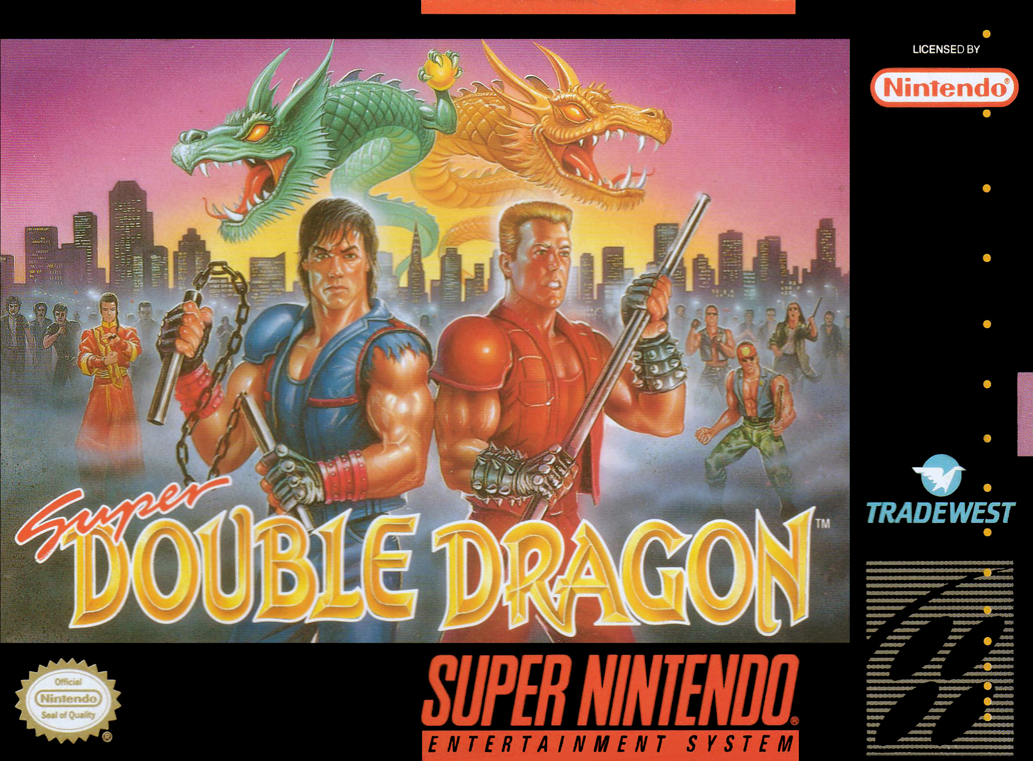 double dragon 3 snes 1991