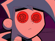 S01e20 Danny red swirling eyes