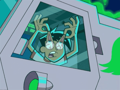 image s02e07 danny making goofy faces gif danny phantom wiki danny phantom fenton works