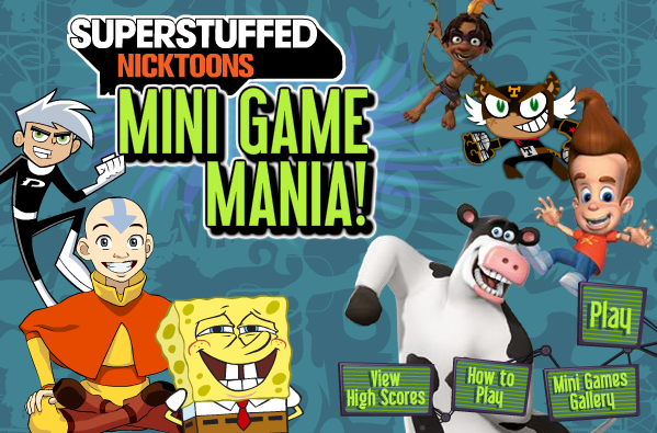 nicktoons superstuffed mini game
