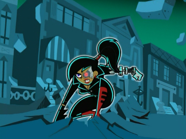 Image S02e01 Terminatra Smashing Concretepng Danny Phantom Wiki Fandom Powered By Wikia 