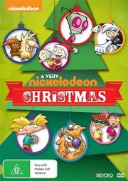 A Very Nickelodeon Christmas DVD cover