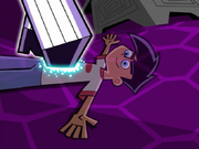 S01e08 Walker steps through human Danny