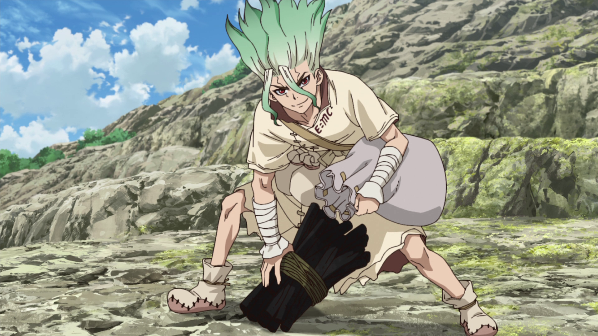 Dr. Stone Ep 4 Fire The Smoke Signal On Toonami | JCR Comic Arts