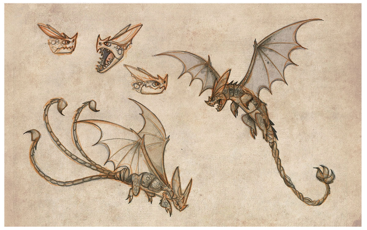 Bild - Dreifachstachel Konzept 1.png | Drachen Wiki | FANDOM powered by