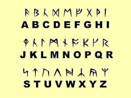 Runen schrift
