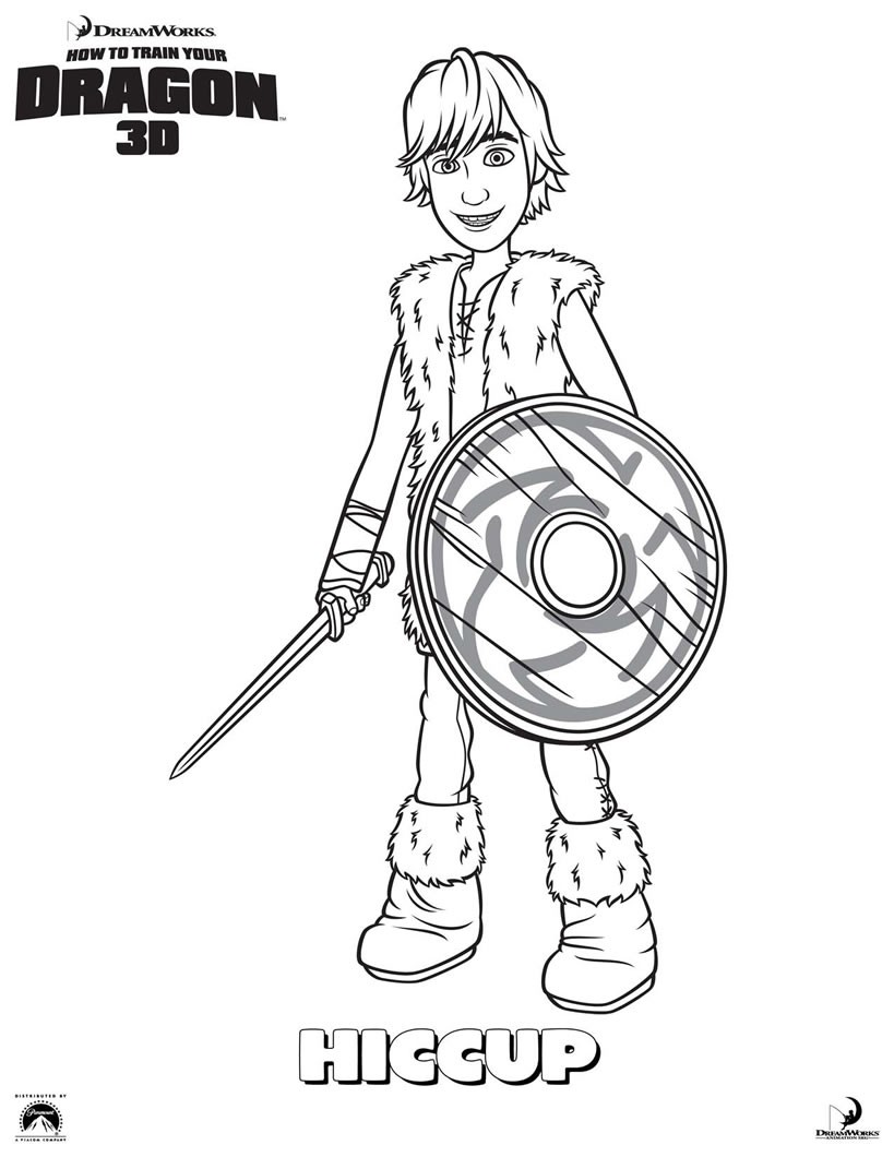 Hiccup dragon coloring pages source 4db