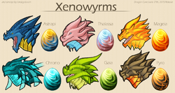 Xenowyrms concept art