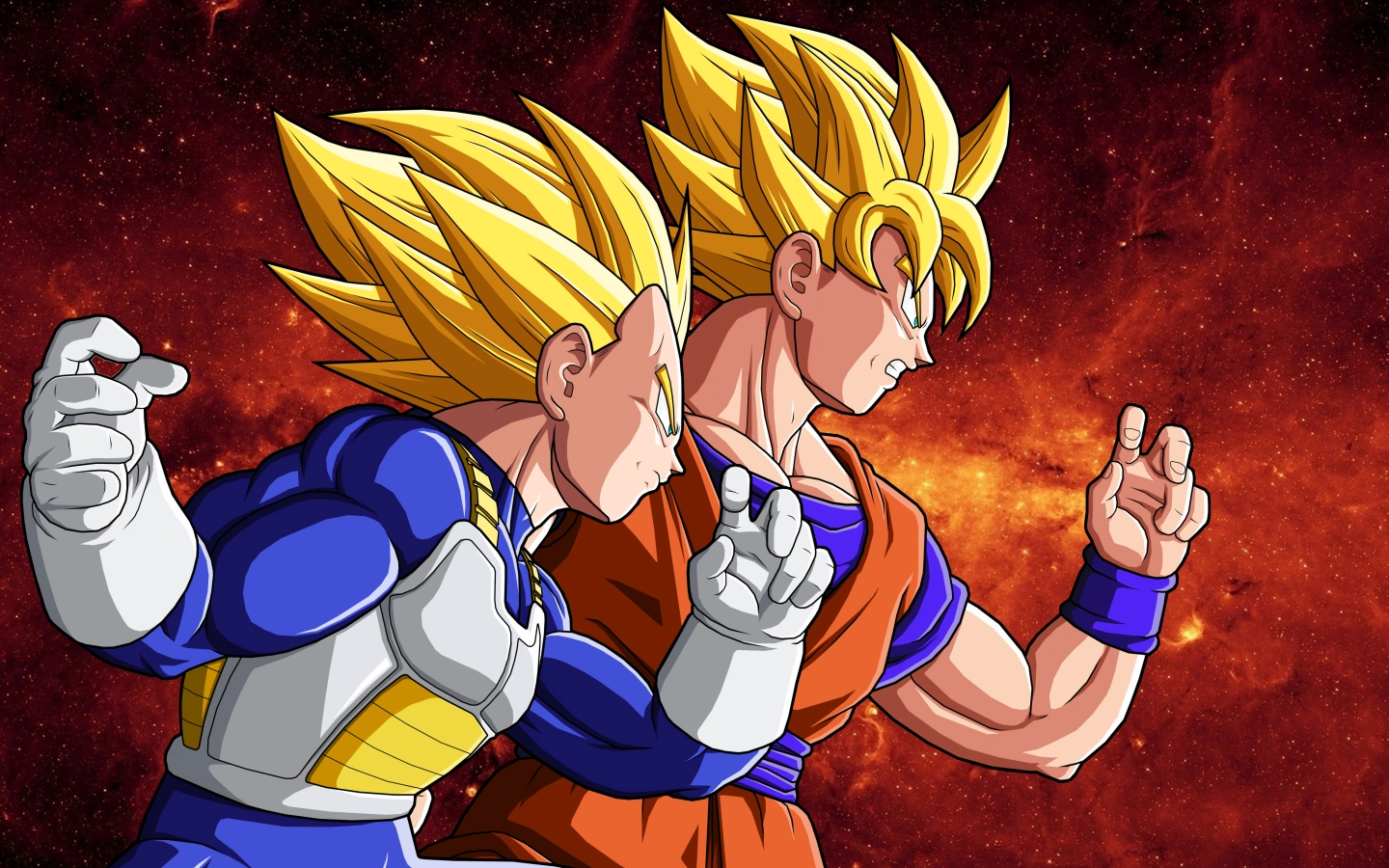 Fotos De Goku Y Vegeta