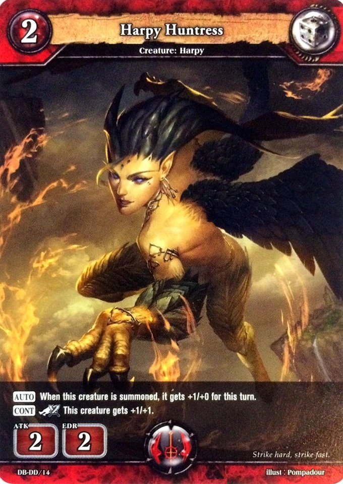 Harpy Huntress Dragoborne Wiki FANDOM Powered By Wikia