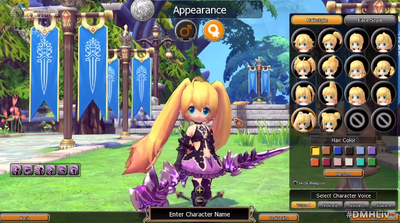 Character Creation Screen 1