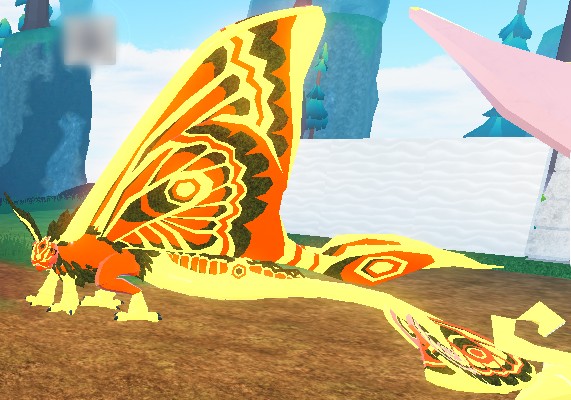 Roblox Dragon Adventures Moth Dragon