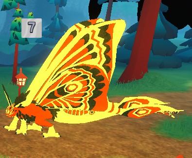 Roblox Dragon Adventures Moth Dragon