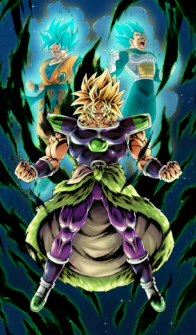 Super Saiyan Broly Sp Pur Dragon Ball Legends Wiki Fandom