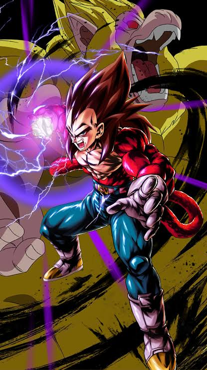 super saiyan 4 vegeta dragon ball legends