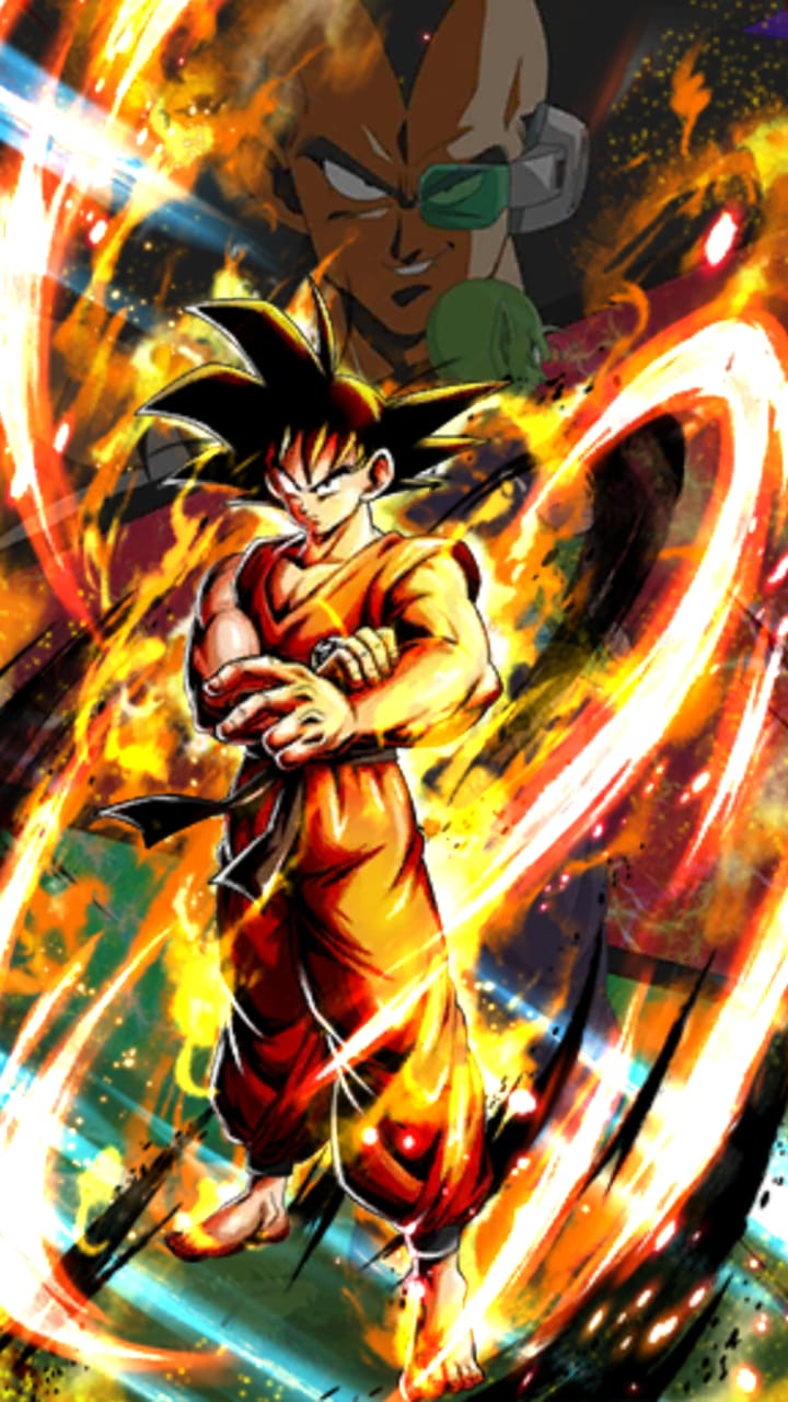 Goku (SP) (BLU) (Saiyan Saga) | Dragon Ball Legends Wiki ...