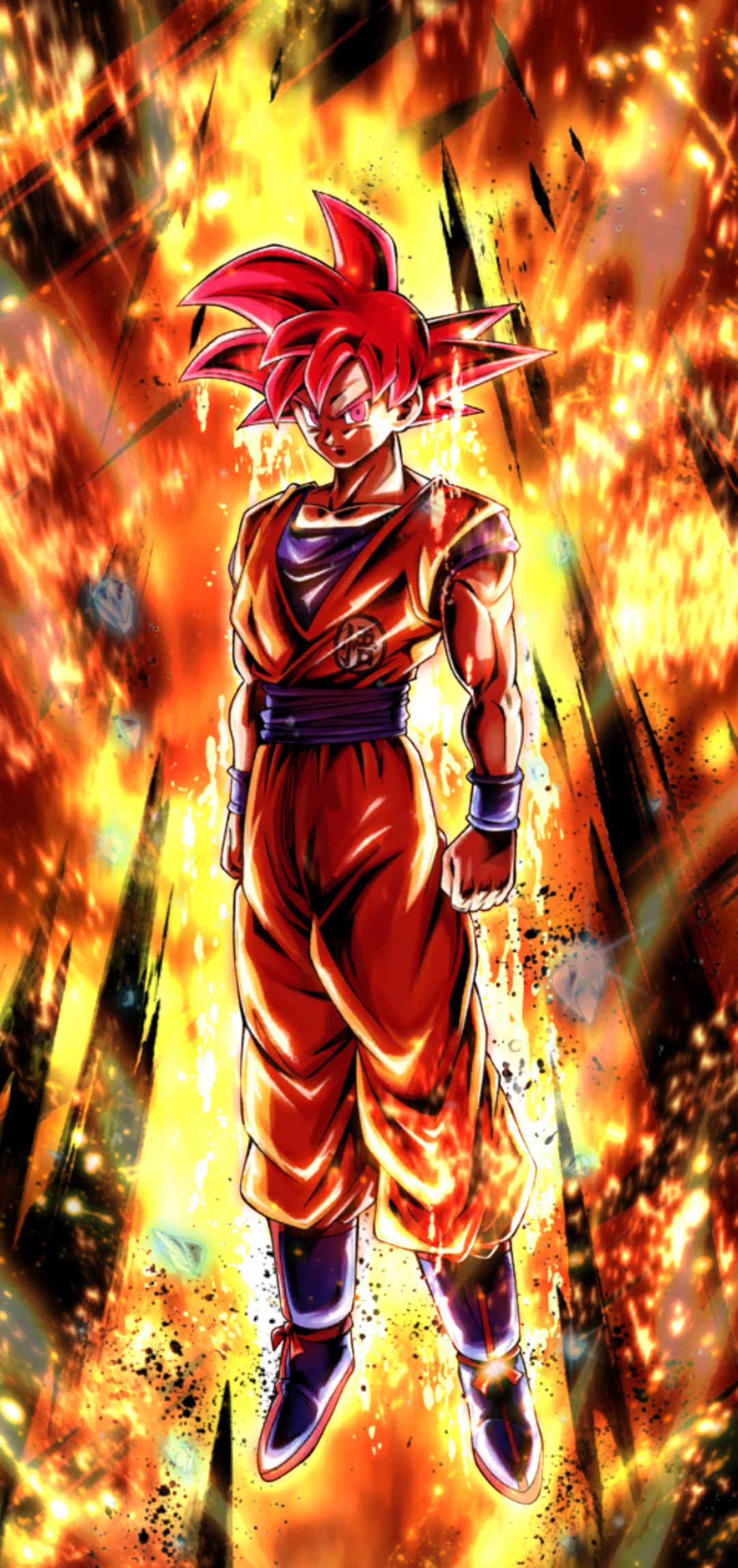 Super Saiyan God Goku (SP) (RED) | Dragon Ball Legends Wiki | Fandom