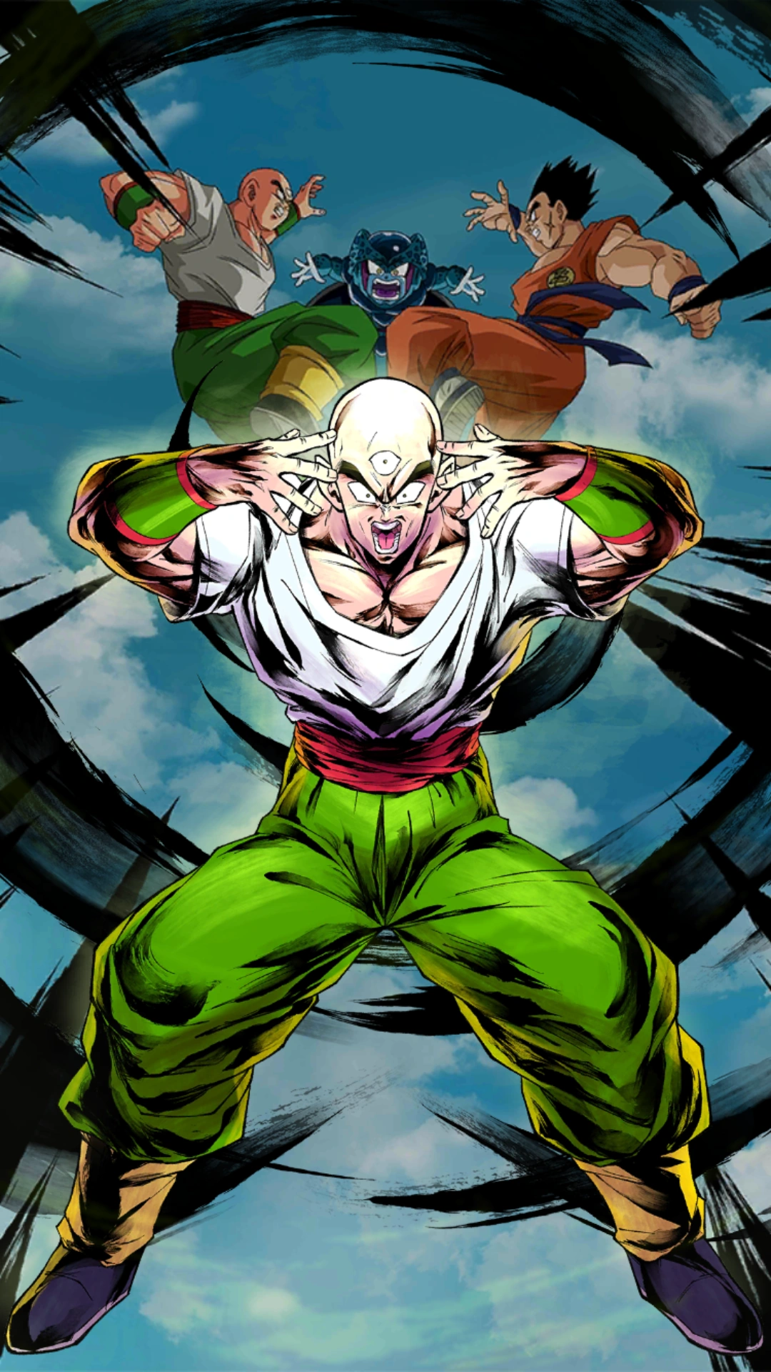 Tien (EX) (RED) | Dragon Ball Legends Wiki | Fandom