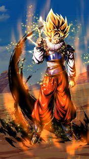 Super Saiyan Goku (SP) (RED) (Yardrat) | Dragon Ball Legends Wiki | Fandom