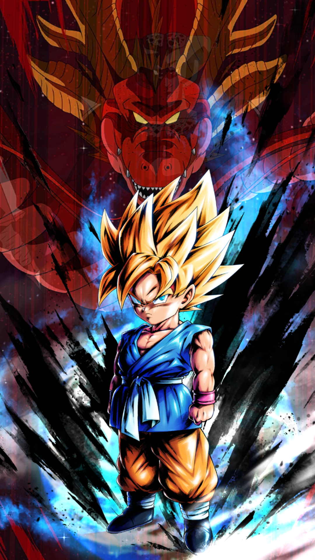 Super Saiyan Goku (GT) (SP) (GRN) | Dragon Ball Legends Wiki | Fandom