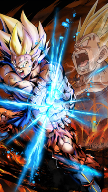Super Saiyan Goku (SP) (RED) | Dragon Ball Legends Wiki ...