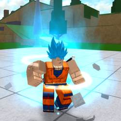 Saiyan Dragon Ball Z Final Stand Wiki Fandom - ssjbk aura roblox