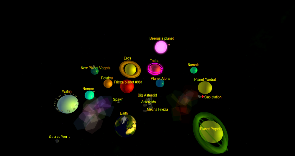 Dragon Ball Z Final Stand Namek Map