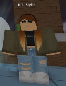 Blonde Messy Bun Roblox