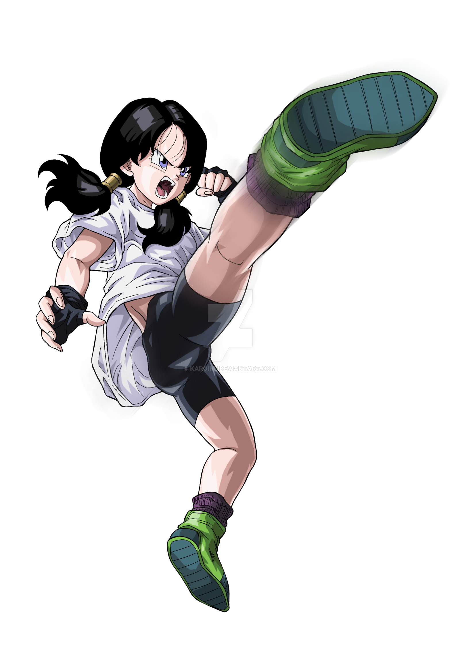 Image Videl School Outfitpng Dragon Ball Z Wikia Fandom Powered By Wikia 8983
