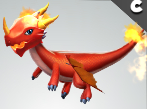 dragon mania legends fire dragon baby